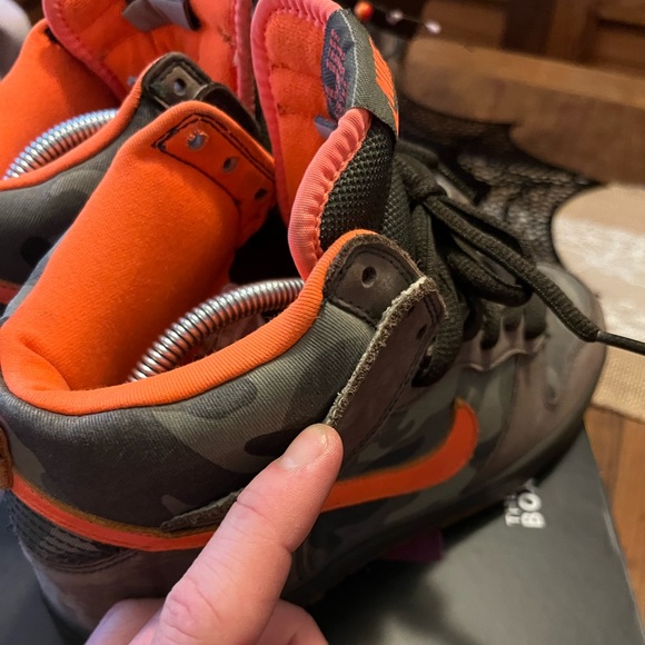 Nike SB Dunk High Pro Brian Anderson Camo 2006 VINTAGE Men’s 8.5 GUC - Picture 5 of 10